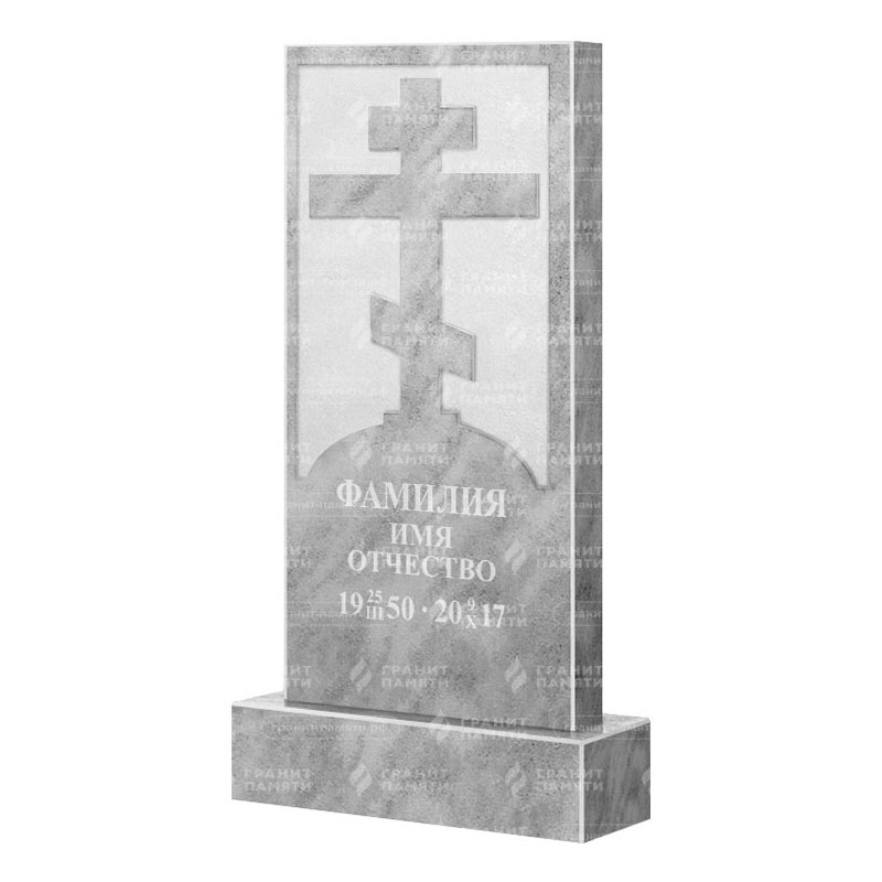 Памятники из мрамора в Вологде | Мраморный памятник ФМ-125