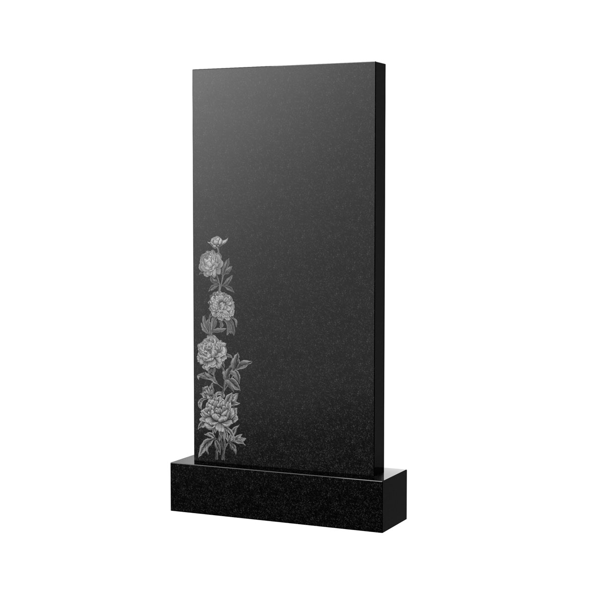 Художественное оформление памятника в Вологде | Художественное оформление на гранитную стелу, рисунок ВХО-059