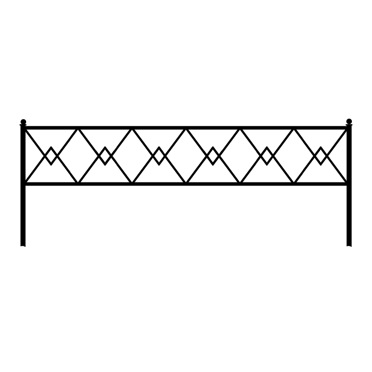 Кованые изделия в Вологде | Кованая оградка ОГ.002