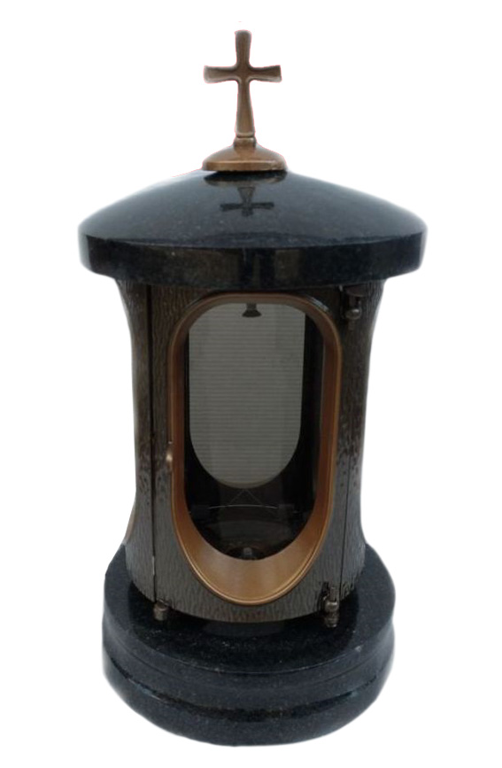 Лампадки из камня на могилу в Вологде | Лампадка из гранита Габбро