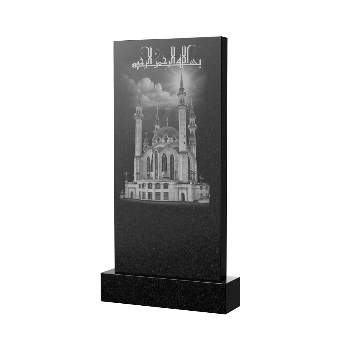 Художественное оформление памятника в Вологде | Художественное оформление на гранитную стелу, рисунок ВХО-047