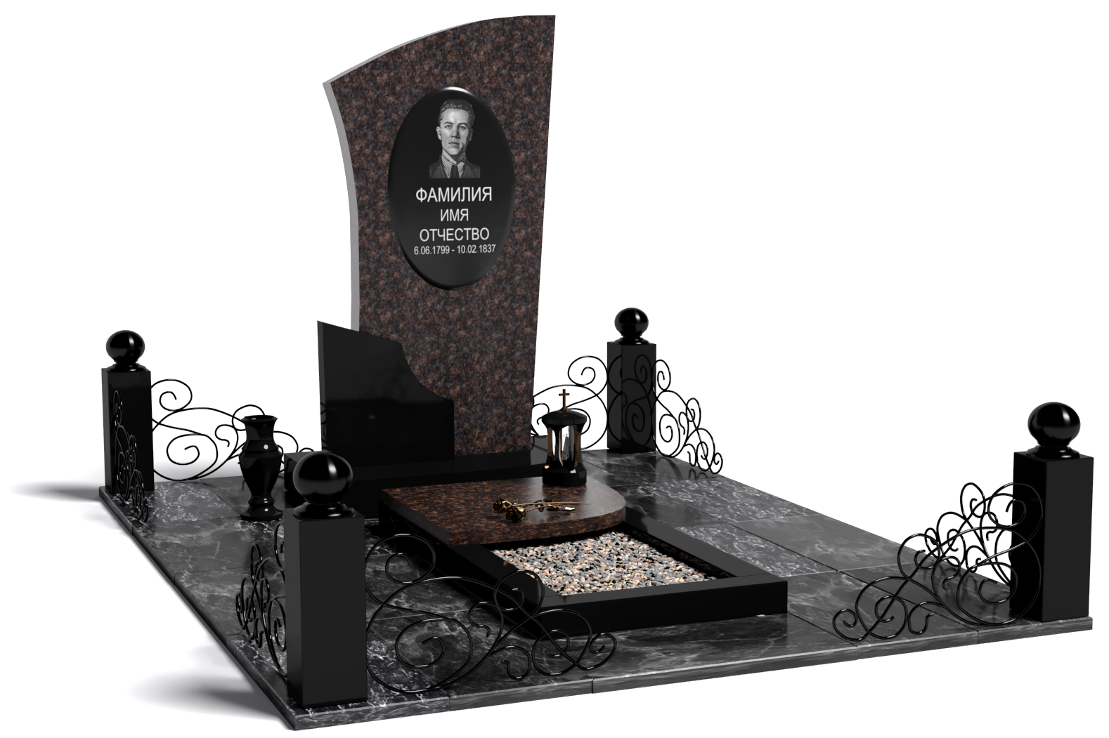 Одинарные мемориальные комплексы в Вологде | Мемориальный комплекс №12