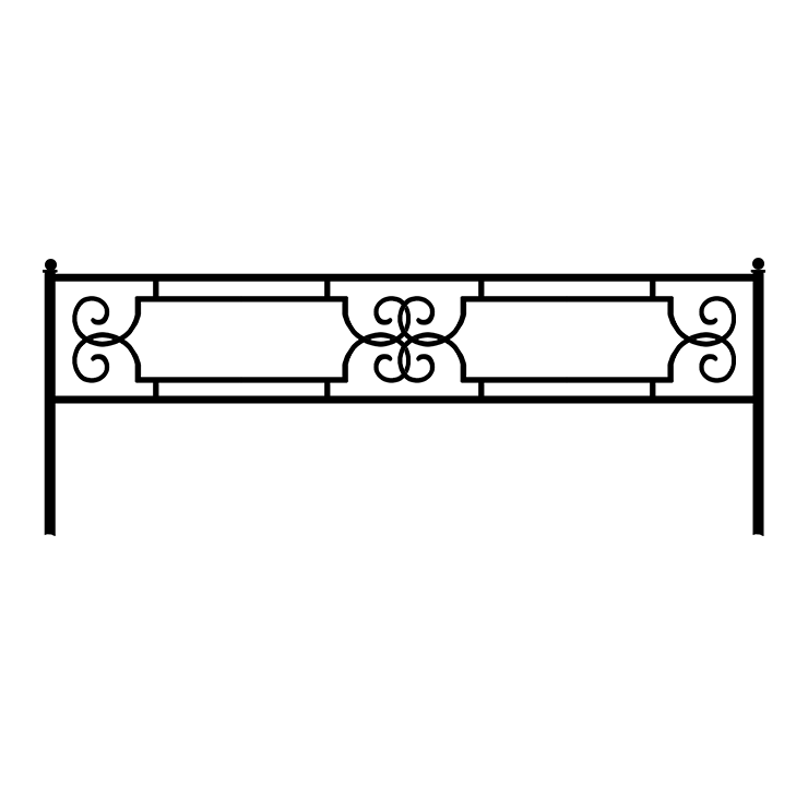 Кованые изделия в Вологде | Кованая оградка ОГ.004