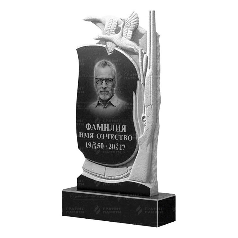 Памятники из гранита резные в Вологде | Гранитный памятник ФГ-122