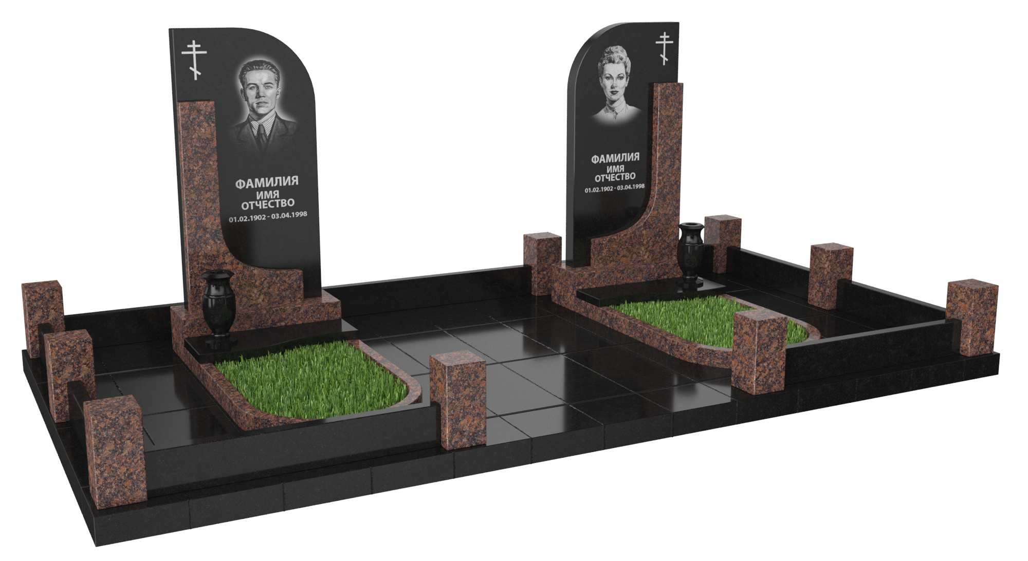 Двойные мемориальные комплексы в Вологде | Мемориальный комплекс №22