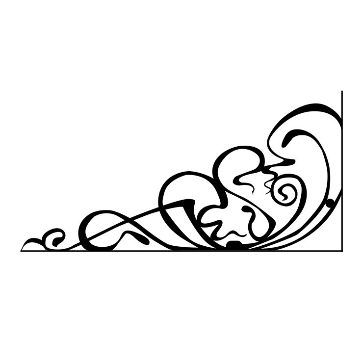 Кованые изделия в Вологде | Кованый уголок УГ.005