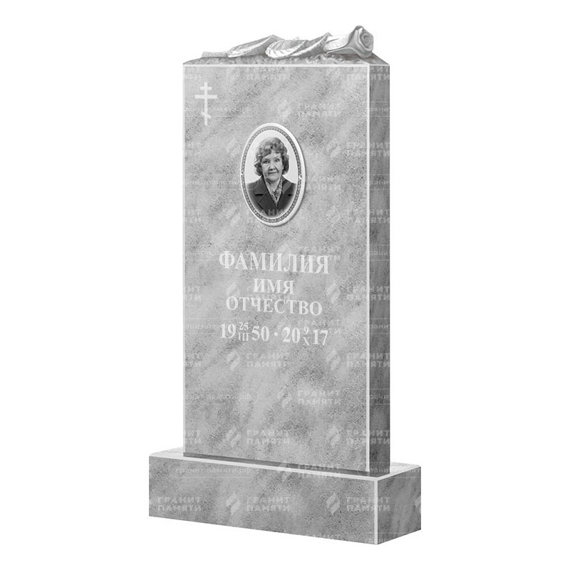 Памятники из мрамора в Вологде | Мраморный памятник ФМ-105