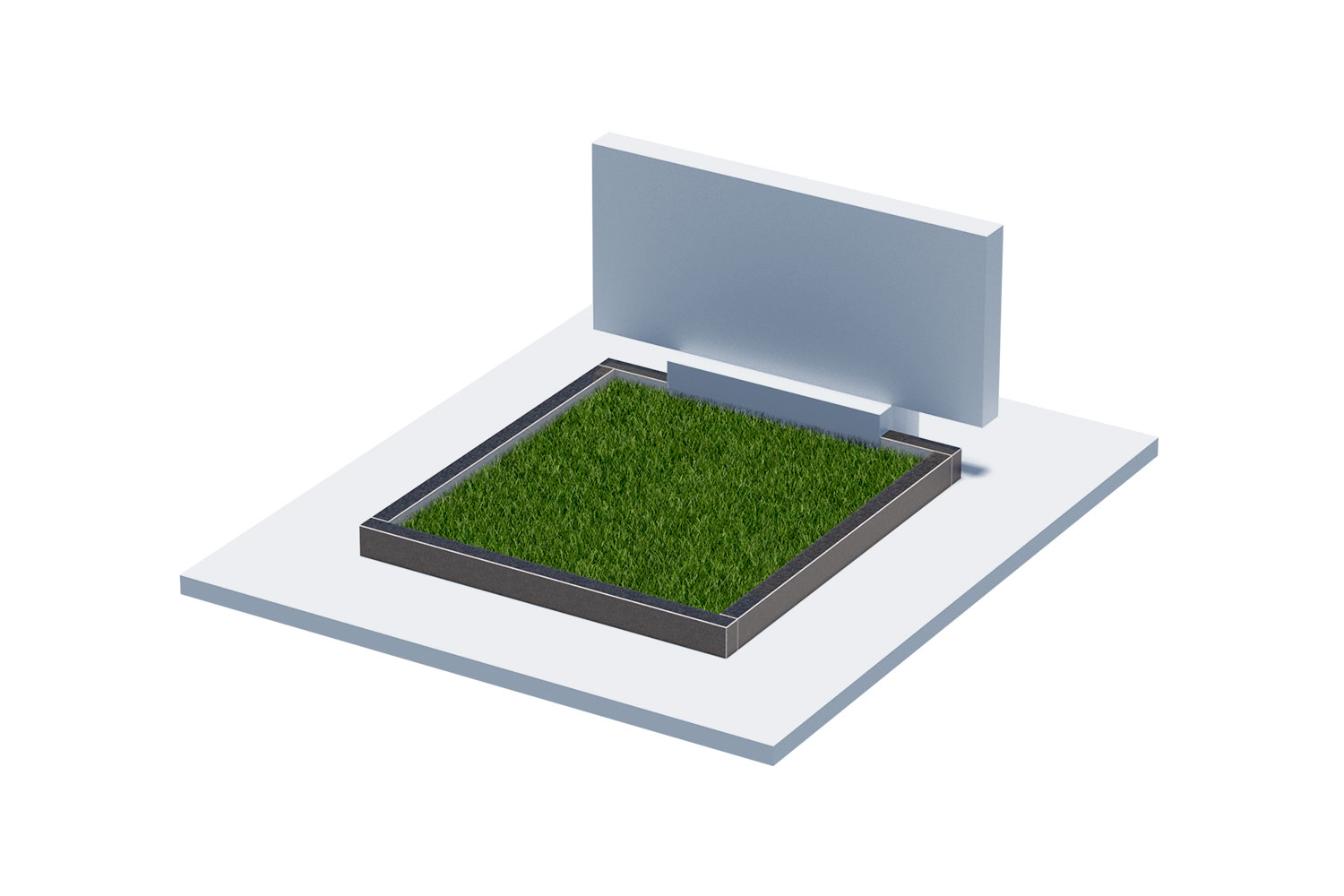 Цветники и надгробные плиты в Вологде | Цветник Общий