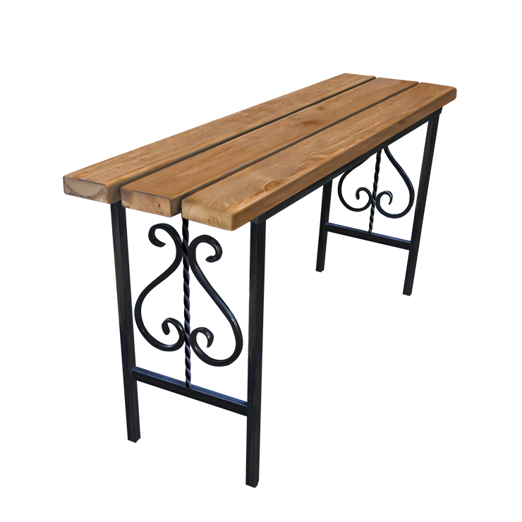 Кованые изделия в Вологде | Кованая скамейка СТ.003