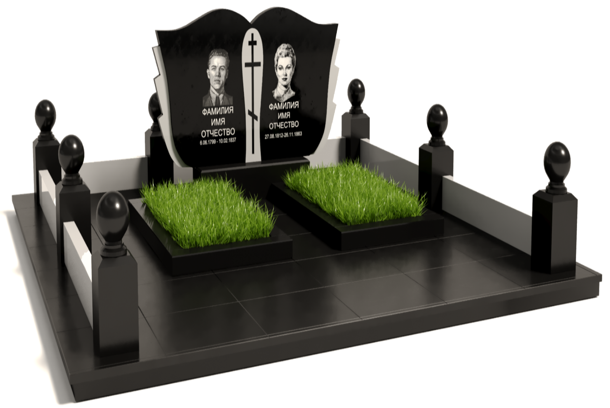 Двойные мемориальные комплексы в Вологде | Мемориальный комплекс №10