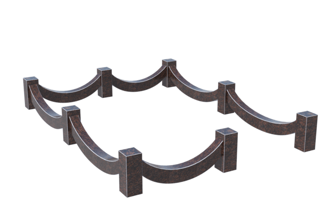 Цоколи на могилу в Вологде | Цоколь на могилу №0025