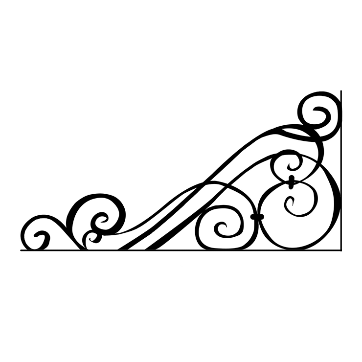 Кованые изделия в Вологде | Кованый уголок УГ.006