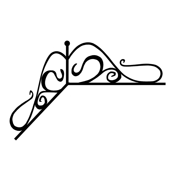 Кованые изделия в Вологде | Кованый уголок УГ.008