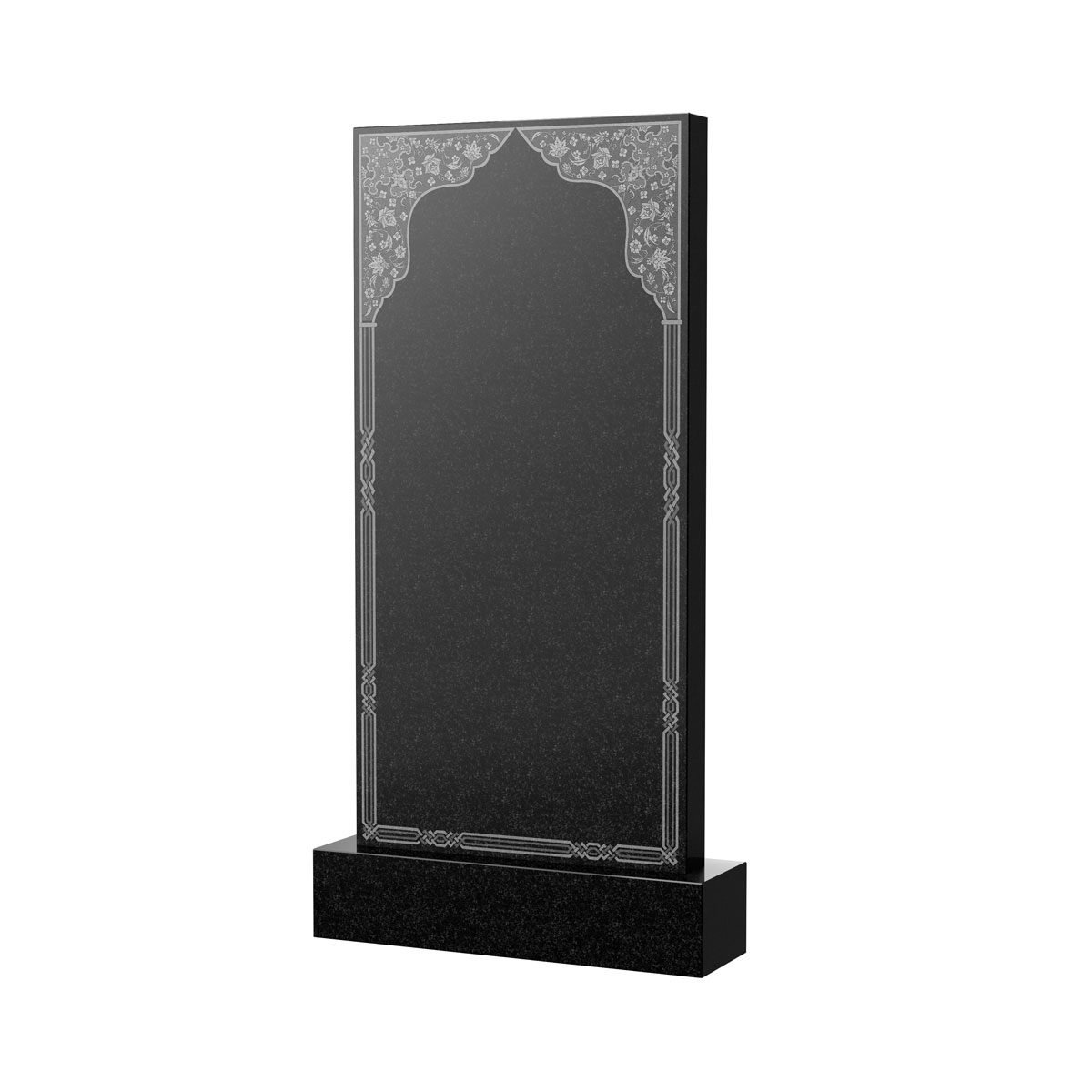 Художественное оформление памятника в Вологде | Художественное оформление на гранитную стелу, рисунок ВХО-042