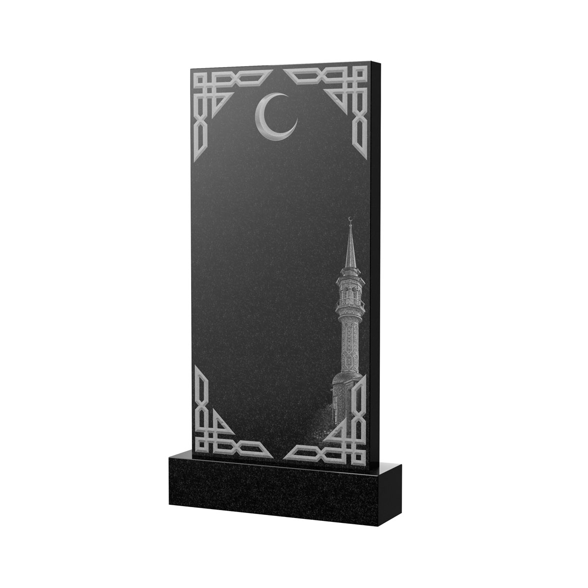 Художественное оформление памятника в Вологде | Художественное оформление на гранитную стелу, рисунок ВХО-040