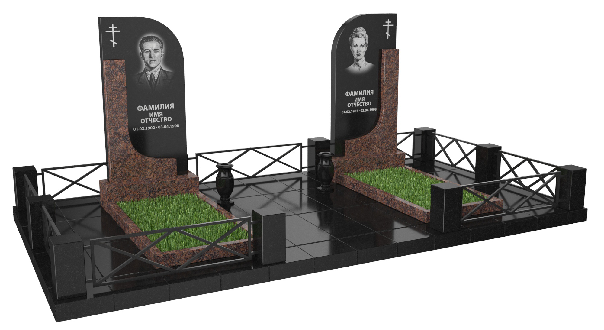 Двойные мемориальные комплексы в Вологде | Мемориальный комплекс №23