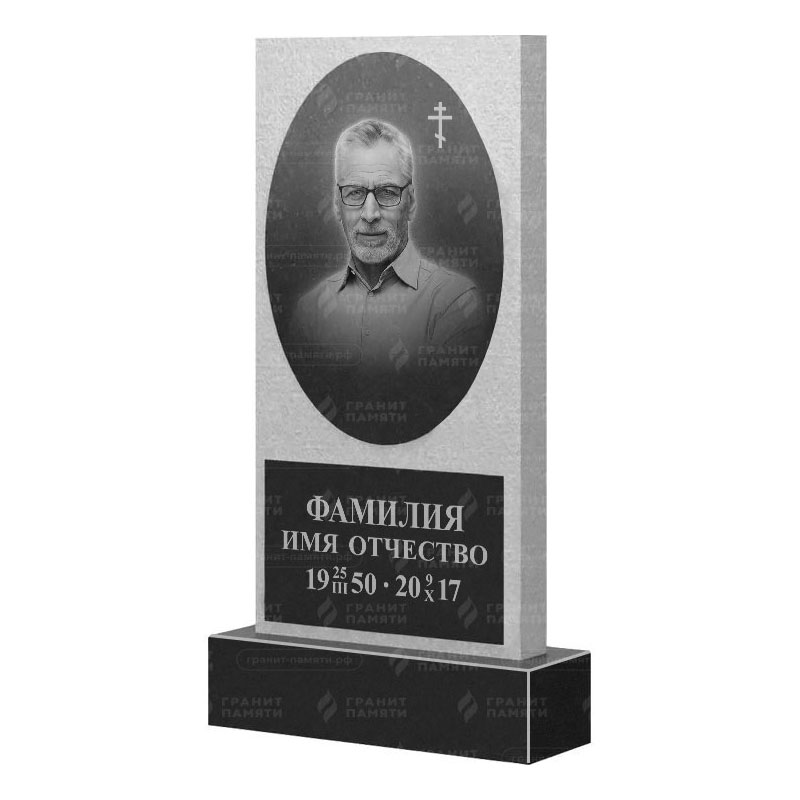 Памятники из гранита вертикальные в Вологде | Гранитный памятник ФГ-166