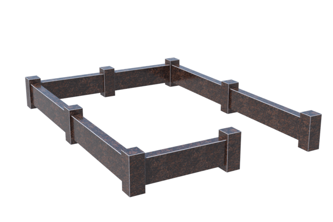 Цоколи на могилу в Вологде | Цоколь на могилу №0034