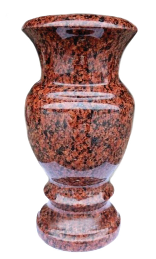 Вазы из камня в Вологде | Ваза гранитная «Цветная»