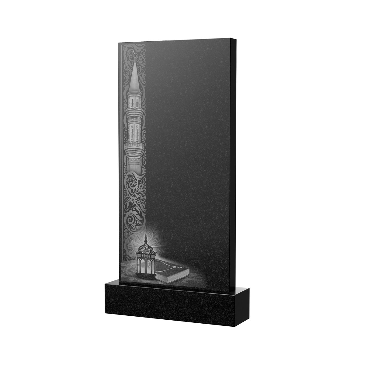 Художественное оформление памятника в Вологде | Художественное оформление на гранитную стелу, рисунок ВХО-038