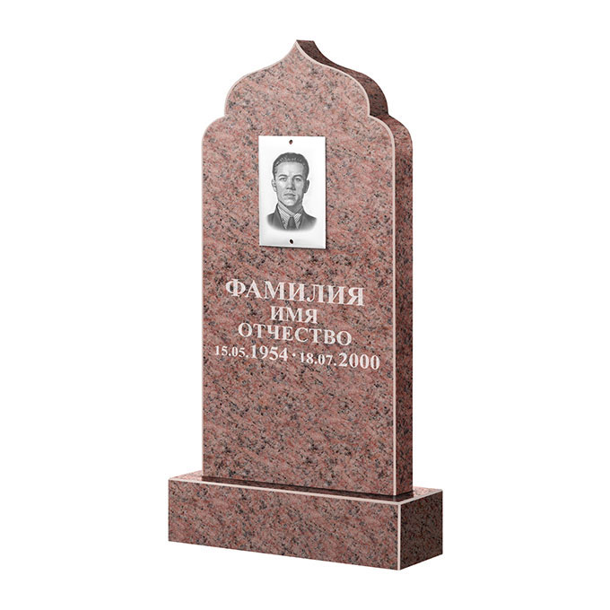 Гранитные памятники в Вологде | Памятник из гранита Розалия Pink ФГЦ-037