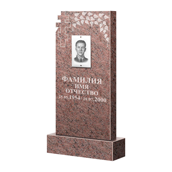 Гранитные памятники в Вологде | Памятник из гранита Розалия Pink ФГЦ-202