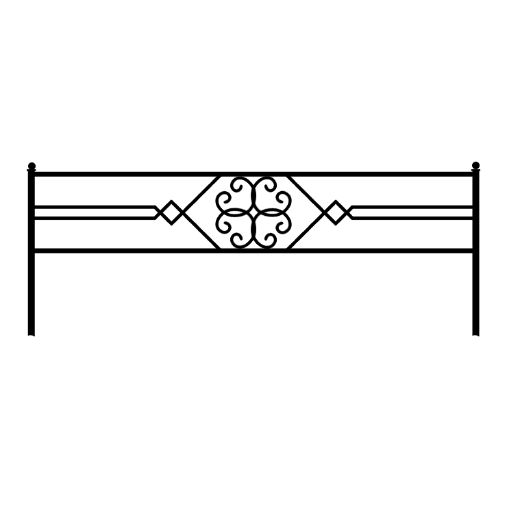 Кованые изделия в Вологде | Кованая оградка ОГ.003