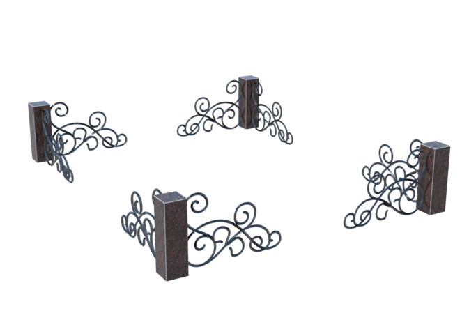 Цоколи на могилу в Вологде | Цоколь на могилу №0048