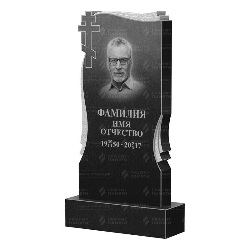 Памятники из гранита вертикальные в Вологде | Гранитный памятник ФГ-185