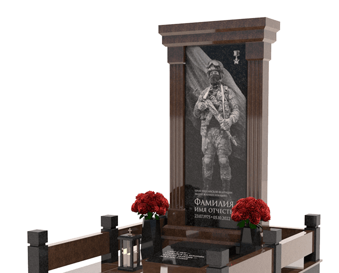 Памятники из гранита военным в Вологде