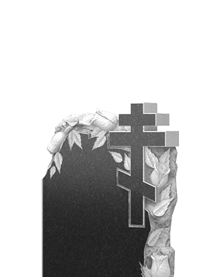 Памятники из гранита с цветами в Вологде